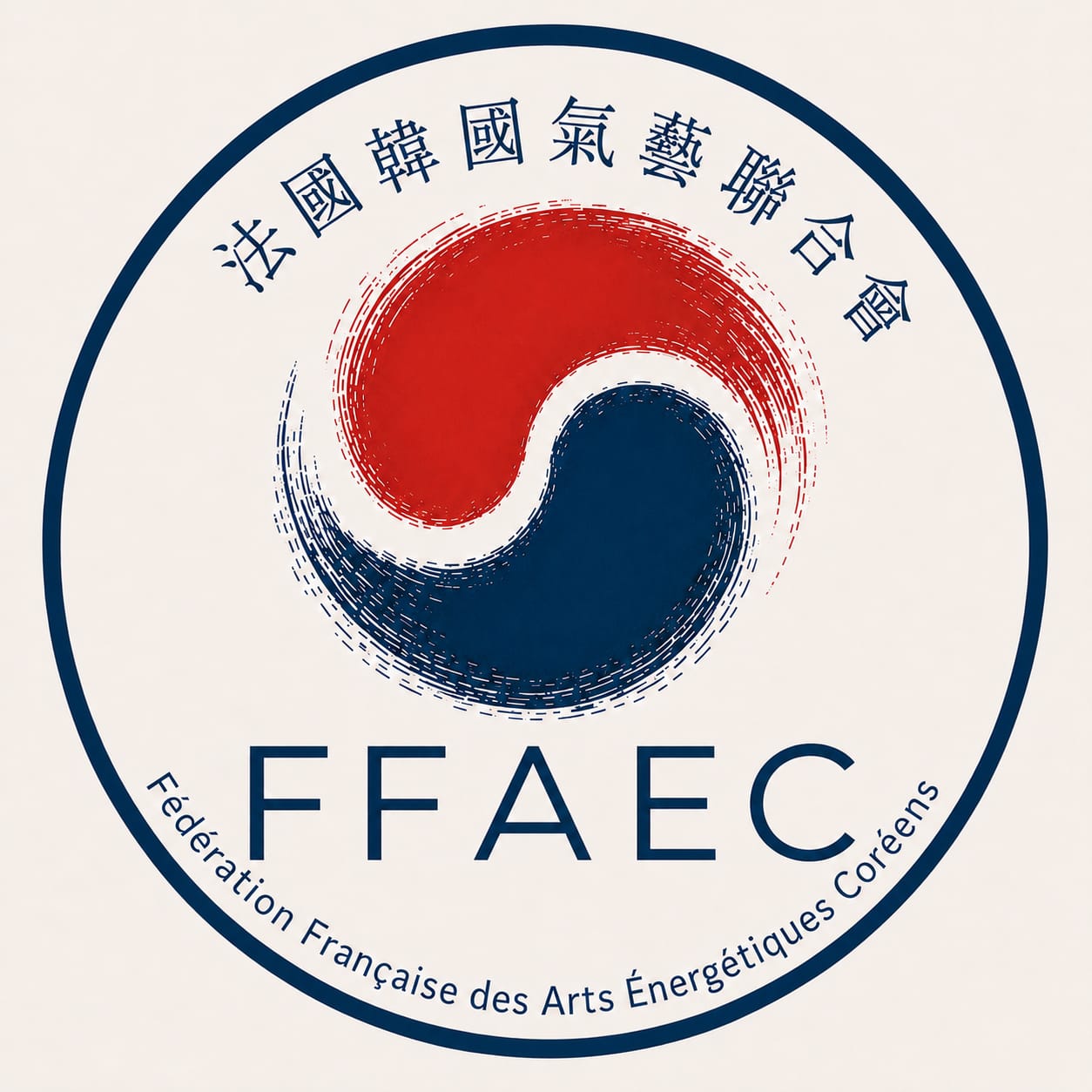 Logo FFAEC — Fédération Française des Arts Énergétiques Coréens