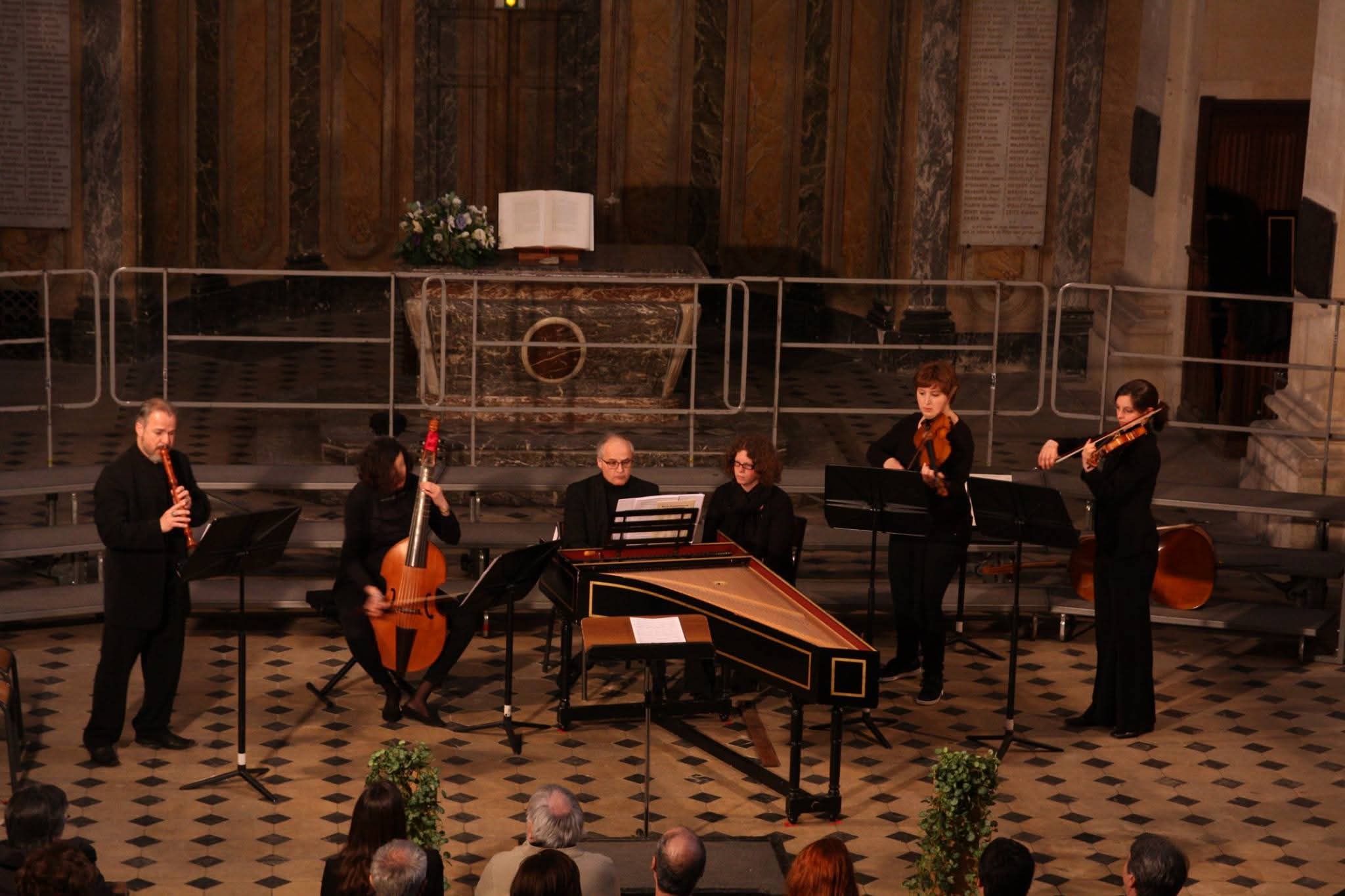 Ensemble de chambre en concert